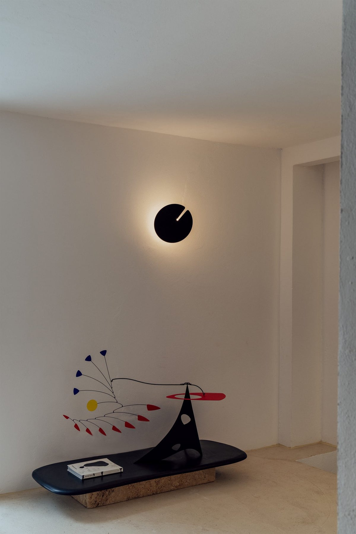Aplique de pared – Milan Symphony – tulipa de cristal giratoria con cierre magnético, 3 acabados