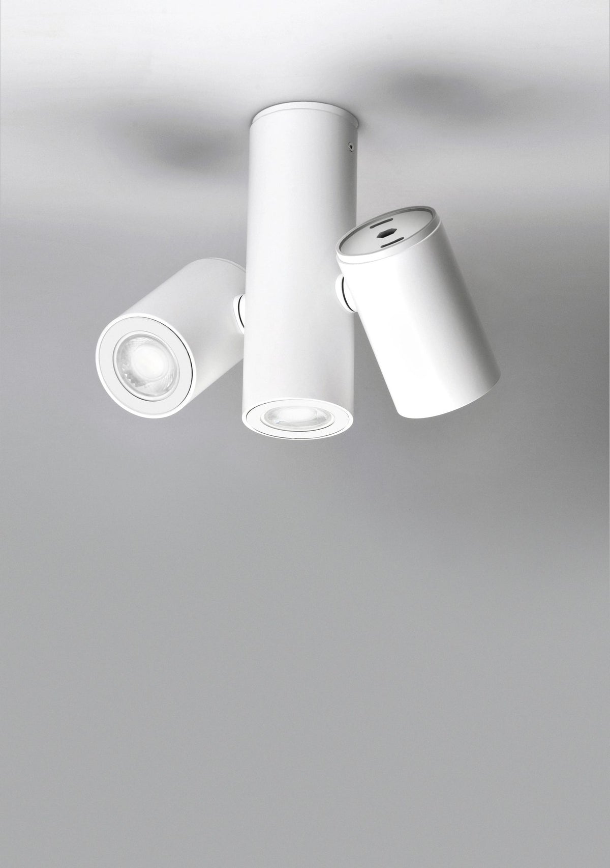 Plafón de techo de 3 luces – Milan Kronn – cuerpo de zamak inyectado, 3 acabados