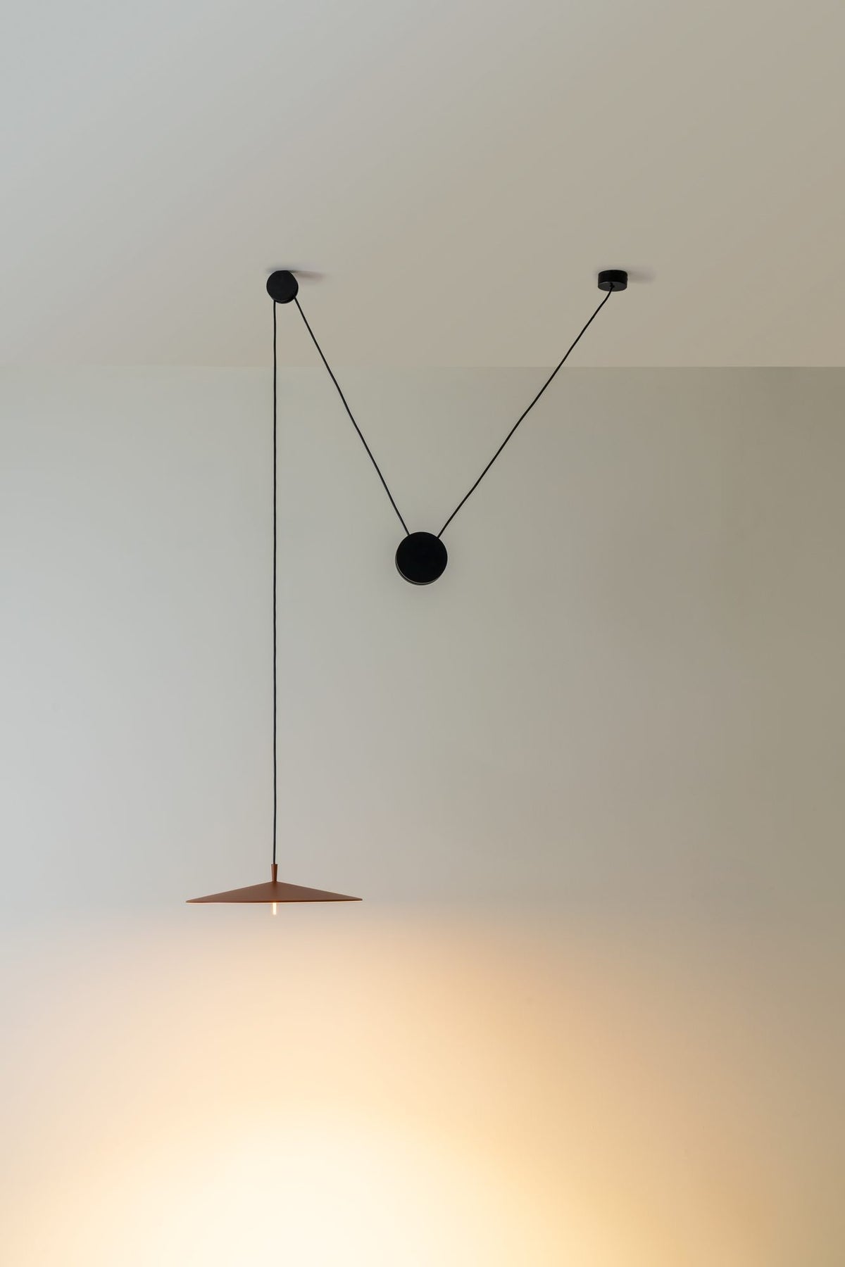 Lámpara colgante 40 cm – Milan Pla – cuerpo de acero estampado, 4 acabados