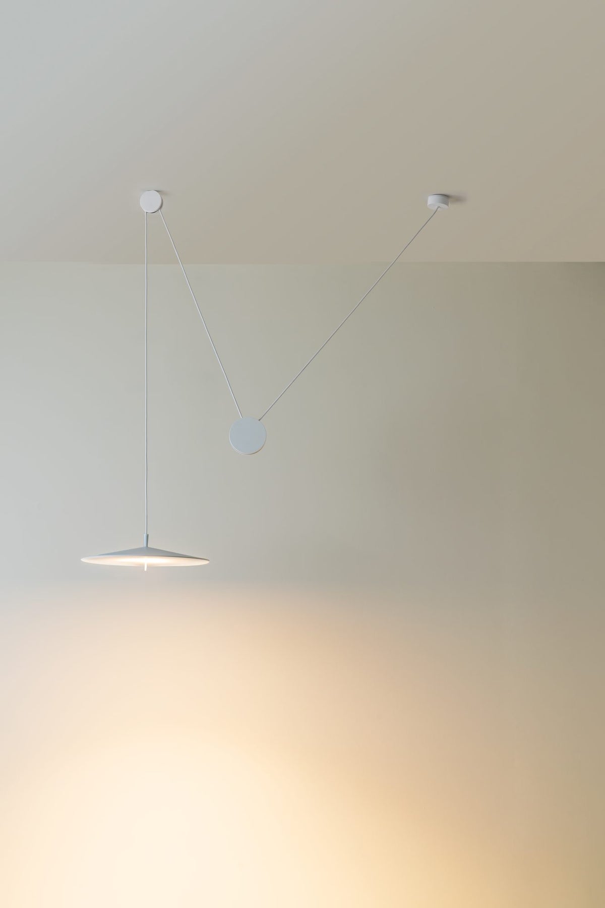 Lámpara colgante 40 cm – Milan Pla – cuerpo de acero estampado, 4 acabados