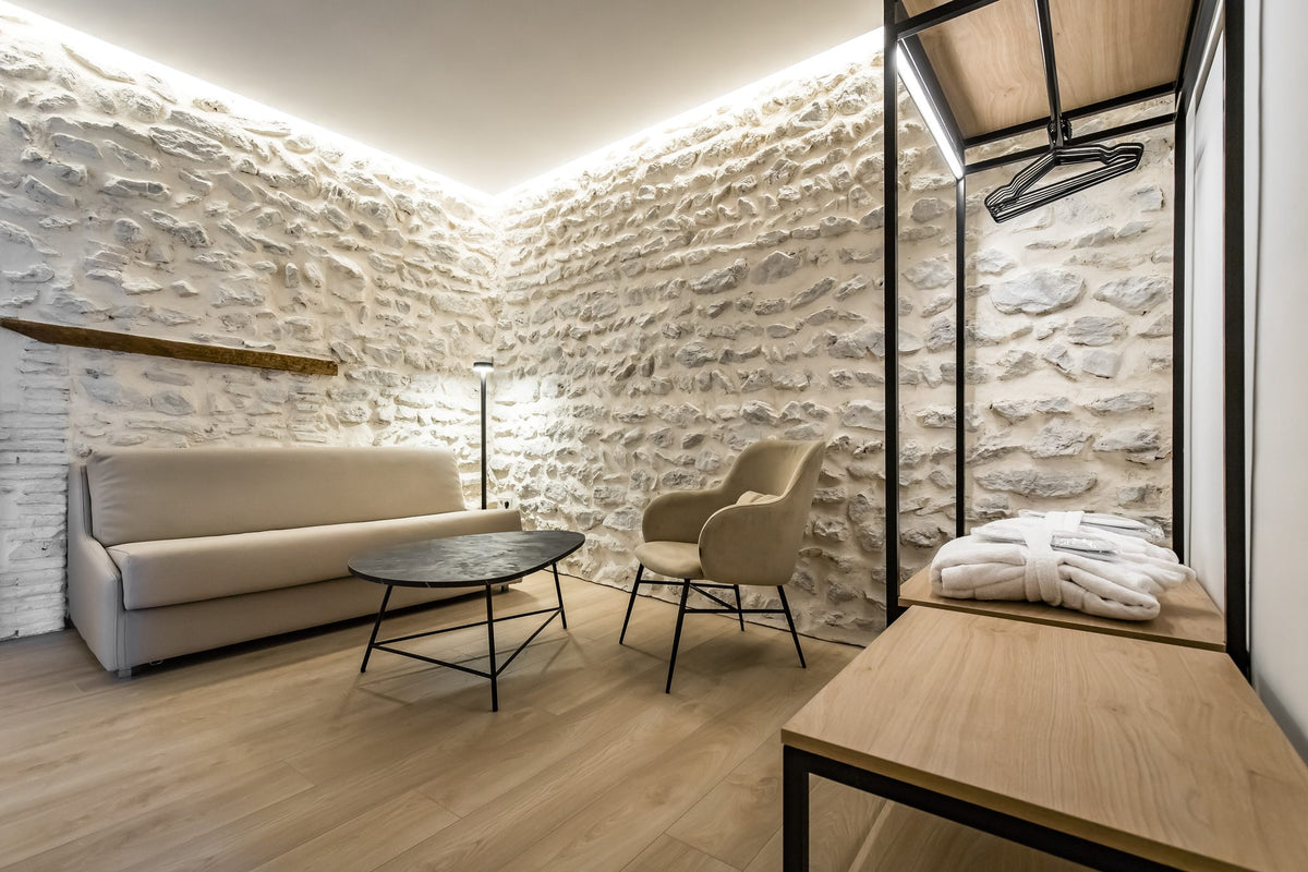 Lámpara de pie de salón 170 cm – Milan Peak Lane – diseño LED en acero, acabado negro texturado