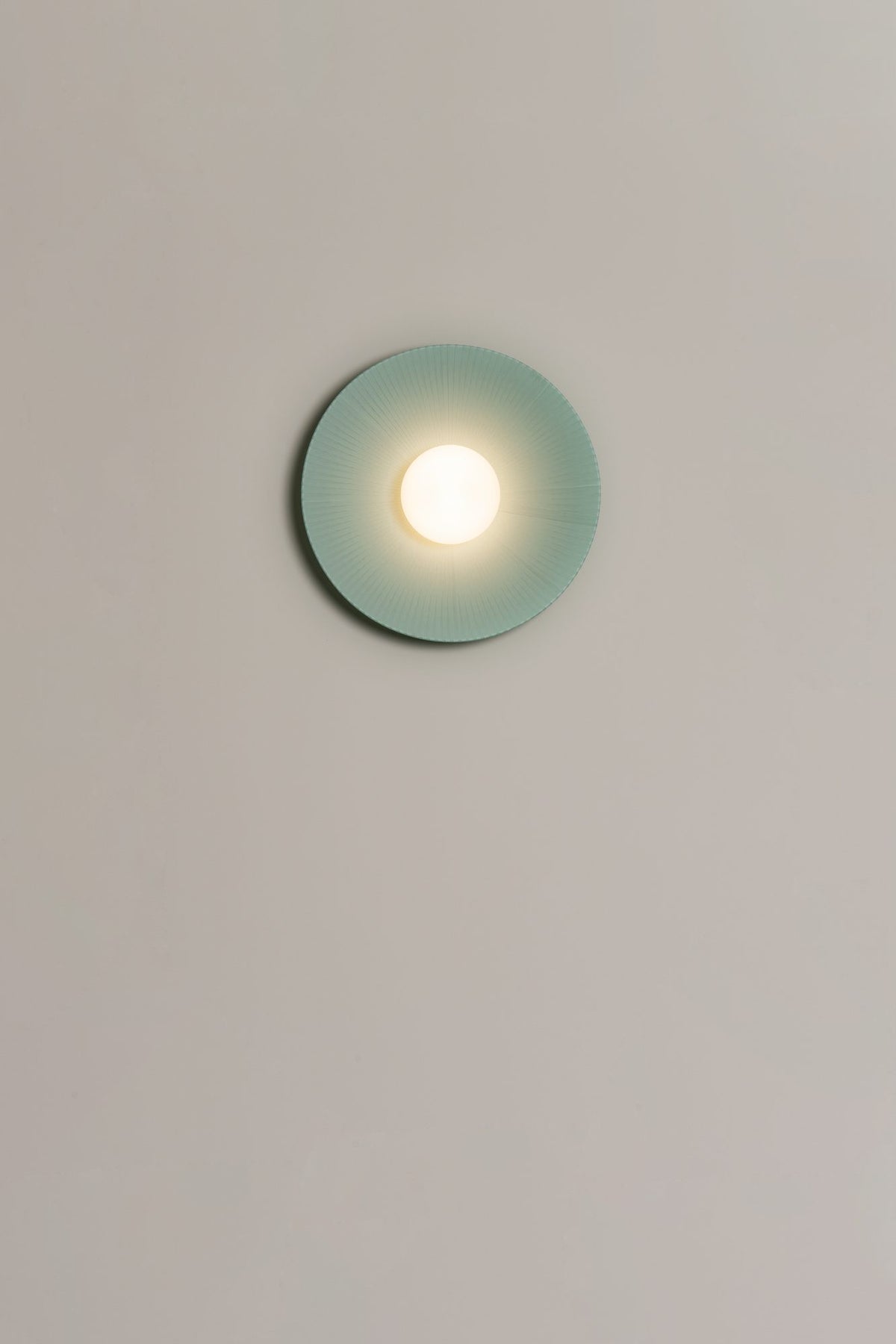 Aplique de pared – Milan Artic Circle – cuerpo de acero estampado, acabado blanco
