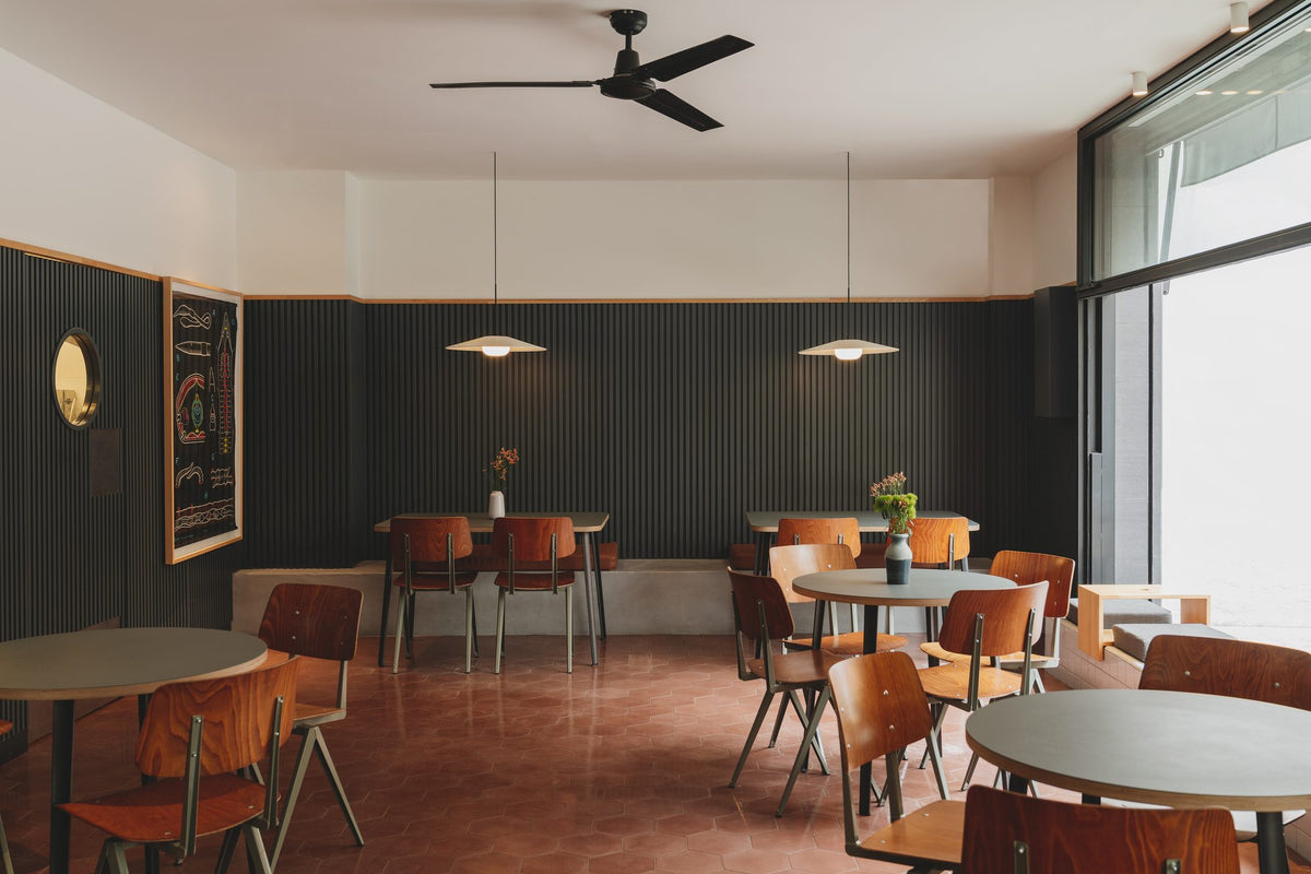Lámpara colgante sin base – Milan Artic Circle – cuerpo de acero estampado, acabado negro