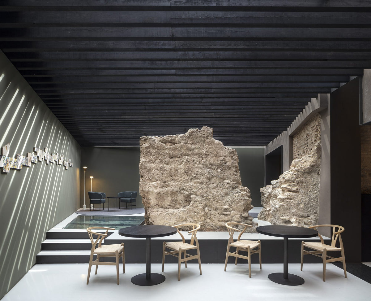 Lámpara de pie de salón 130 cm – Milan Peak – diseño de cilindros superpuestos en metal, 3 acabados